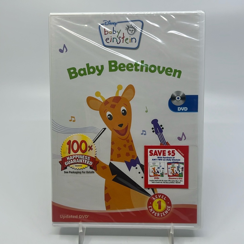 Disney Baby Einstein Baby Beethoven DVD 2012 Sealed